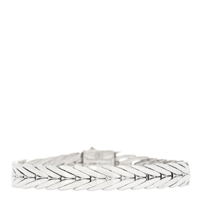 John Hardy Sterling Silver Diamond 9mm Modern Chain Bracelet 2 of 3