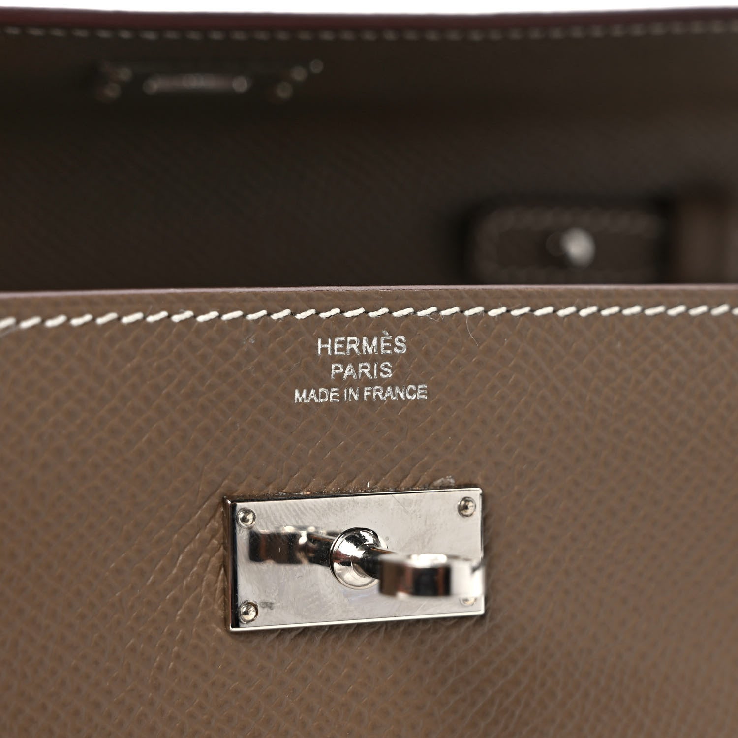 Hermes Epsom Kelly Wallet To Go Etoupe 6 of 9