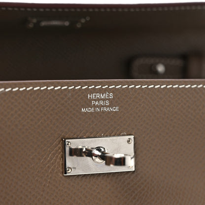 Hermes Epsom Kelly Wallet To Go Etoupe 6 of 9