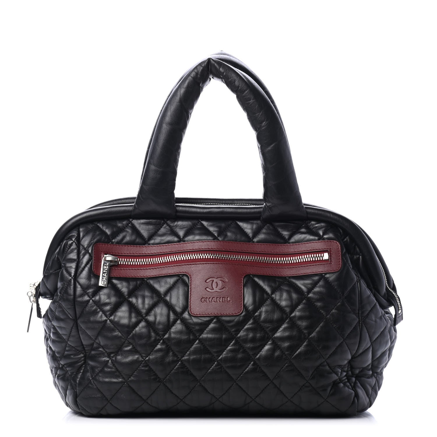Chanel Lambskin Coco Cocoon Bowler Black 1 of 4