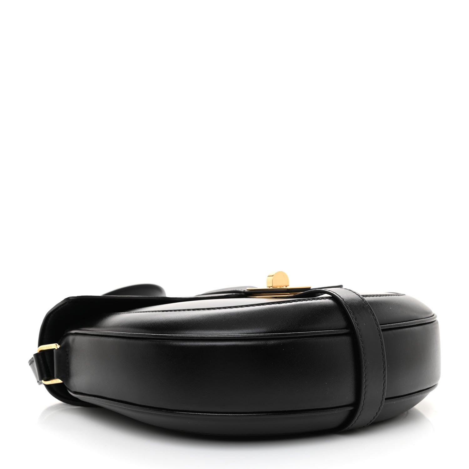 Celine Satinated Calfskin Medium Besace 16 Black 4 of 8