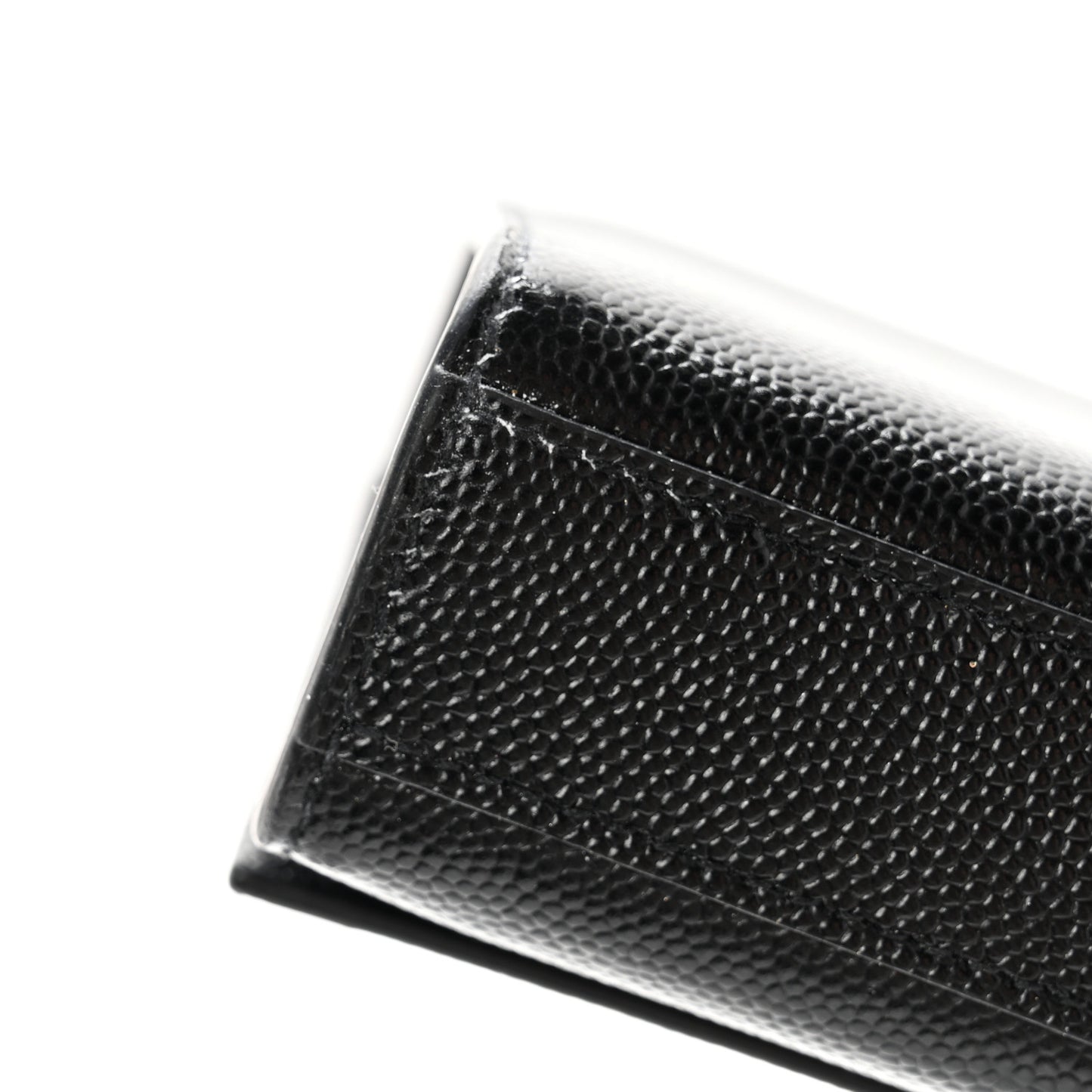 Grain De Poudre Monogram Cassandre Clutch Black