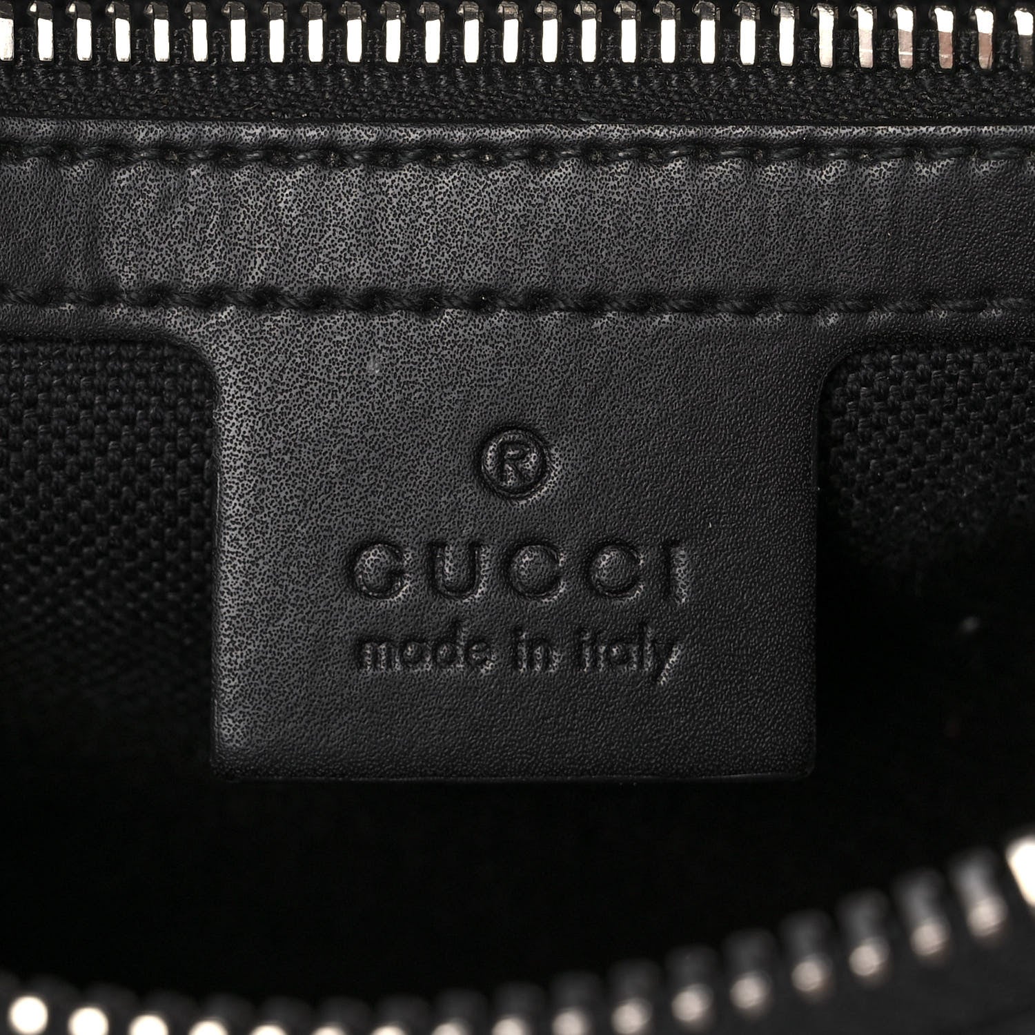 Gucci Soft GG Supreme Monogram Web Belt Bag Black Grey 6 of 14