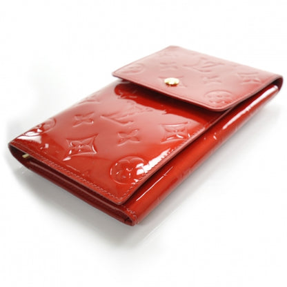 Louis Vuitton Vernis Walker Wallet Red 1 of 2