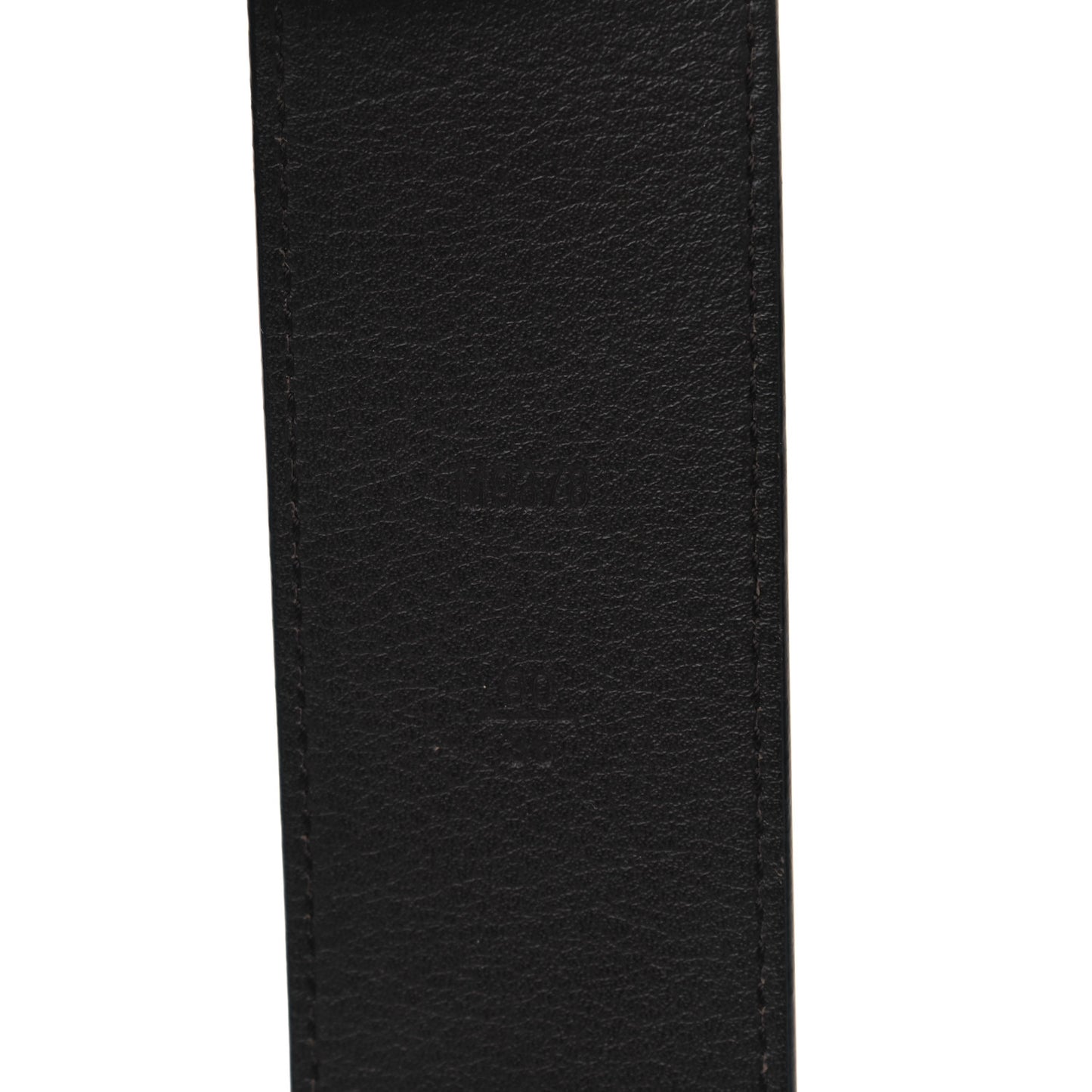 Calfskin Monogram 30mm LV Initiales Reversible Belt 90 36 Black Blue