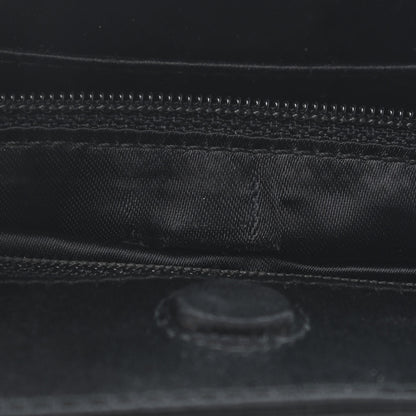 Chanel Satin Evening Bag Black 7 of 9