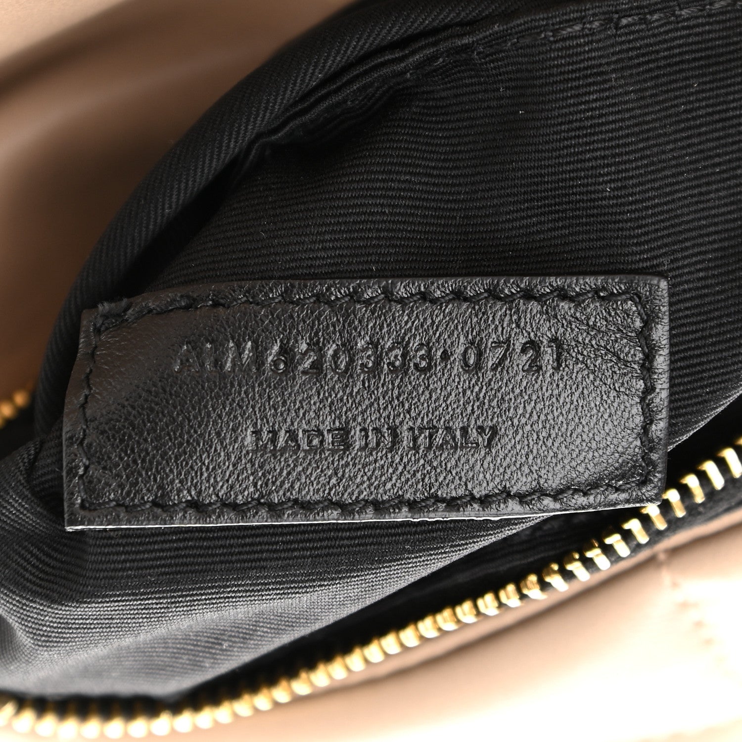Saint Laurent Lambskin Quilted Toy Loulou Puffer Monogram Chain Satchel Nude Powder 6 of 8