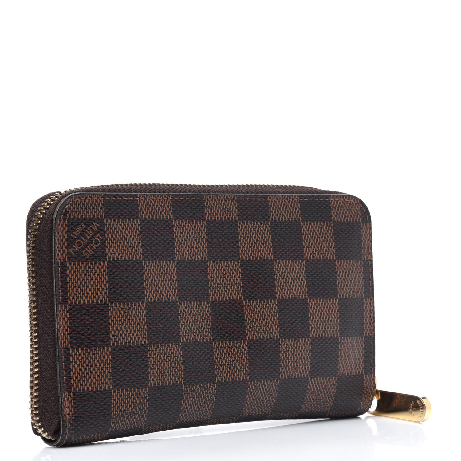 Louis Vuitton Damier Ebene Compact Zippy Wallet 3 of 12