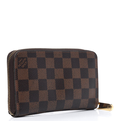 Louis Vuitton Damier Ebene Compact Zippy Wallet 3 of 12