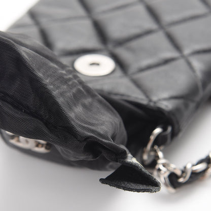 Chanel Lambskin Quilted Phone Case Black 11 of 11