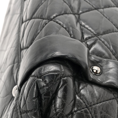 Chanel Aged Calfskin Vintage Ligne Lady Braid Tote Black 14 of 14