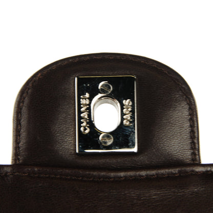 Chanel Lambskin Studded Medium Flap Brown 8 of 8