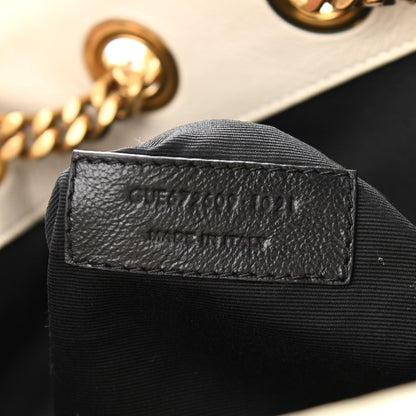 Saint Laurent Lambskin Matelasse Monogram Joe Backpack Cream 7 of 10