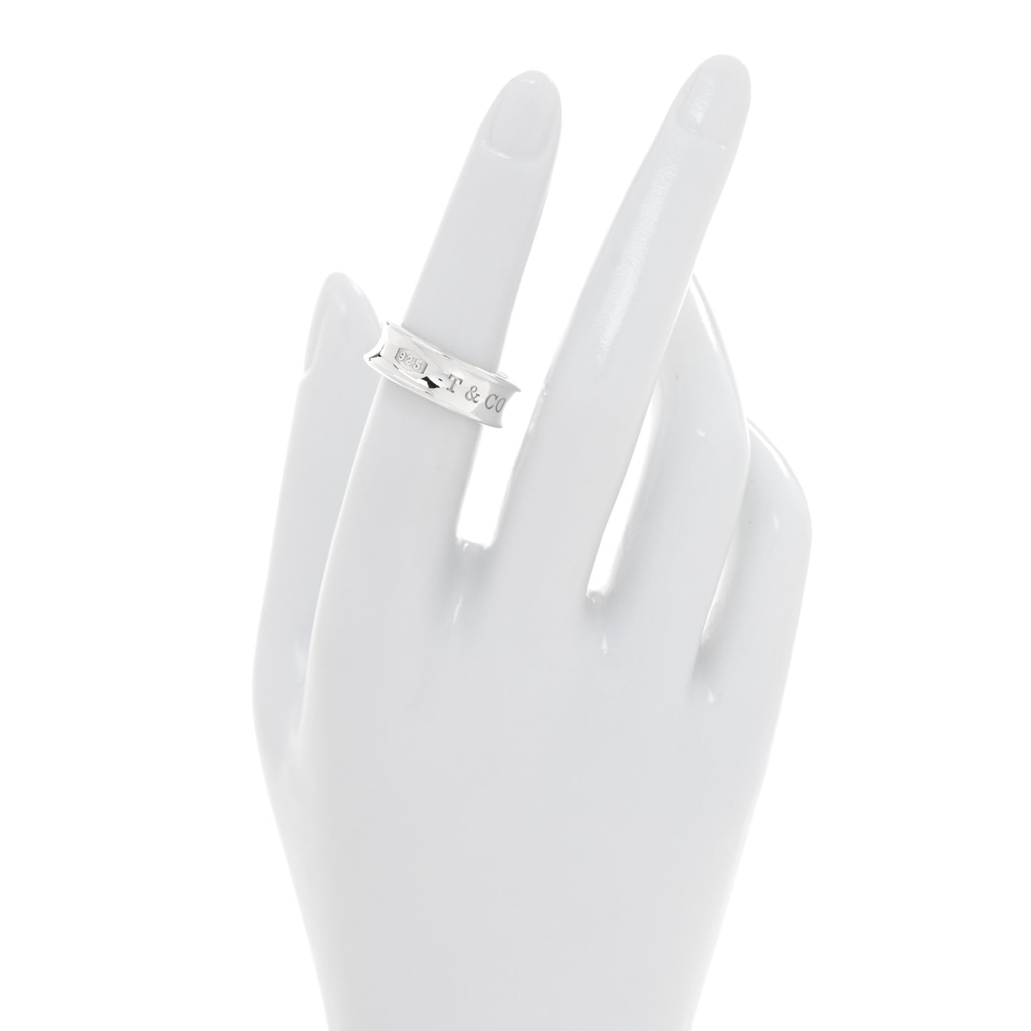 Sterling Silver 1837 Band Ring 53 6.25
