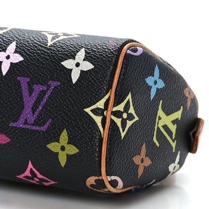 Louis Vuitton Monogram Multicolor Mini Sac HL Speedy Black 8 of 8