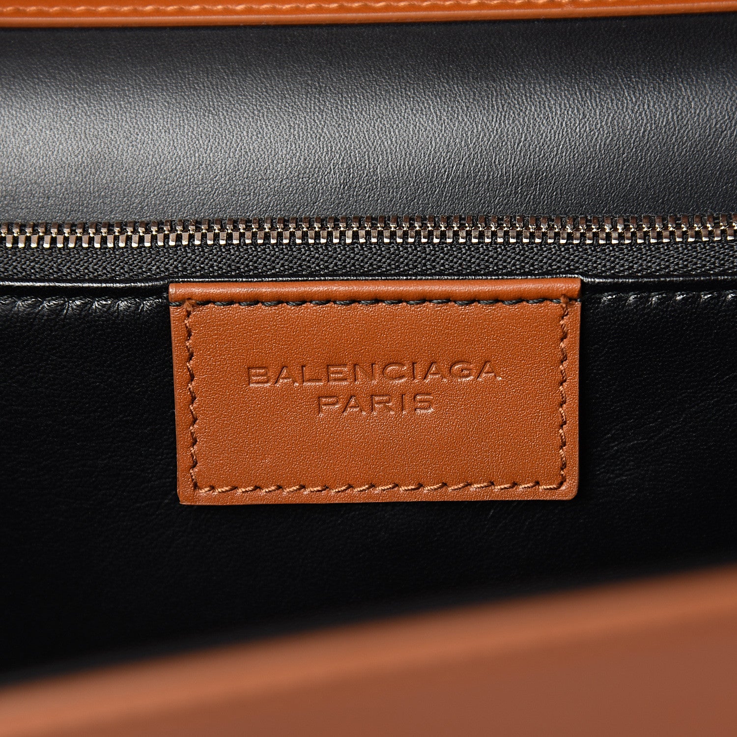 Balenciaga Veau Le Dix M Cartable Shoulder Bag Brown 5 of 9