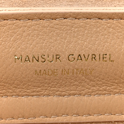 Mansur Gavriel Calfskin Mini Soft Lady Bag Sand 6 of 13