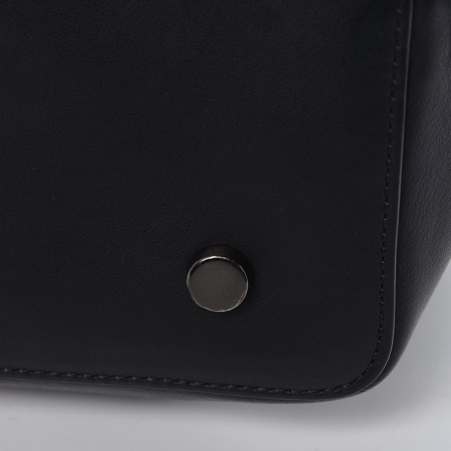Calfskin Satchel Black