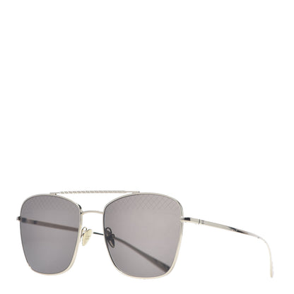 Chanel Metal Pilot Sunglasses 4256 Silver 1 of 7