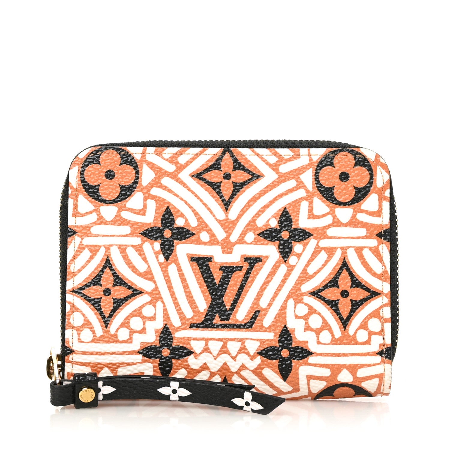 Louis Vuitton Monogram Giant Crafty Zippy Coin Purse Creme Caramel 1 of 5