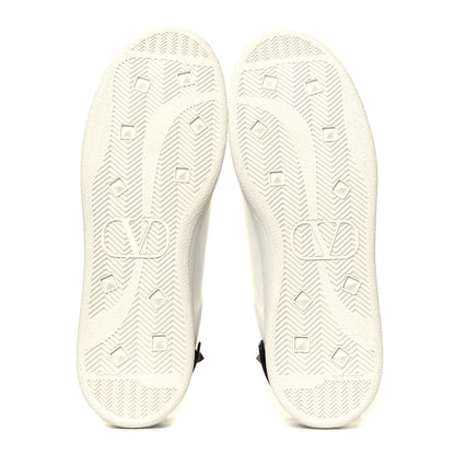 Valentino Garavani Calfskin Mens Backnet Sneakers 40 White Black 12 of 12