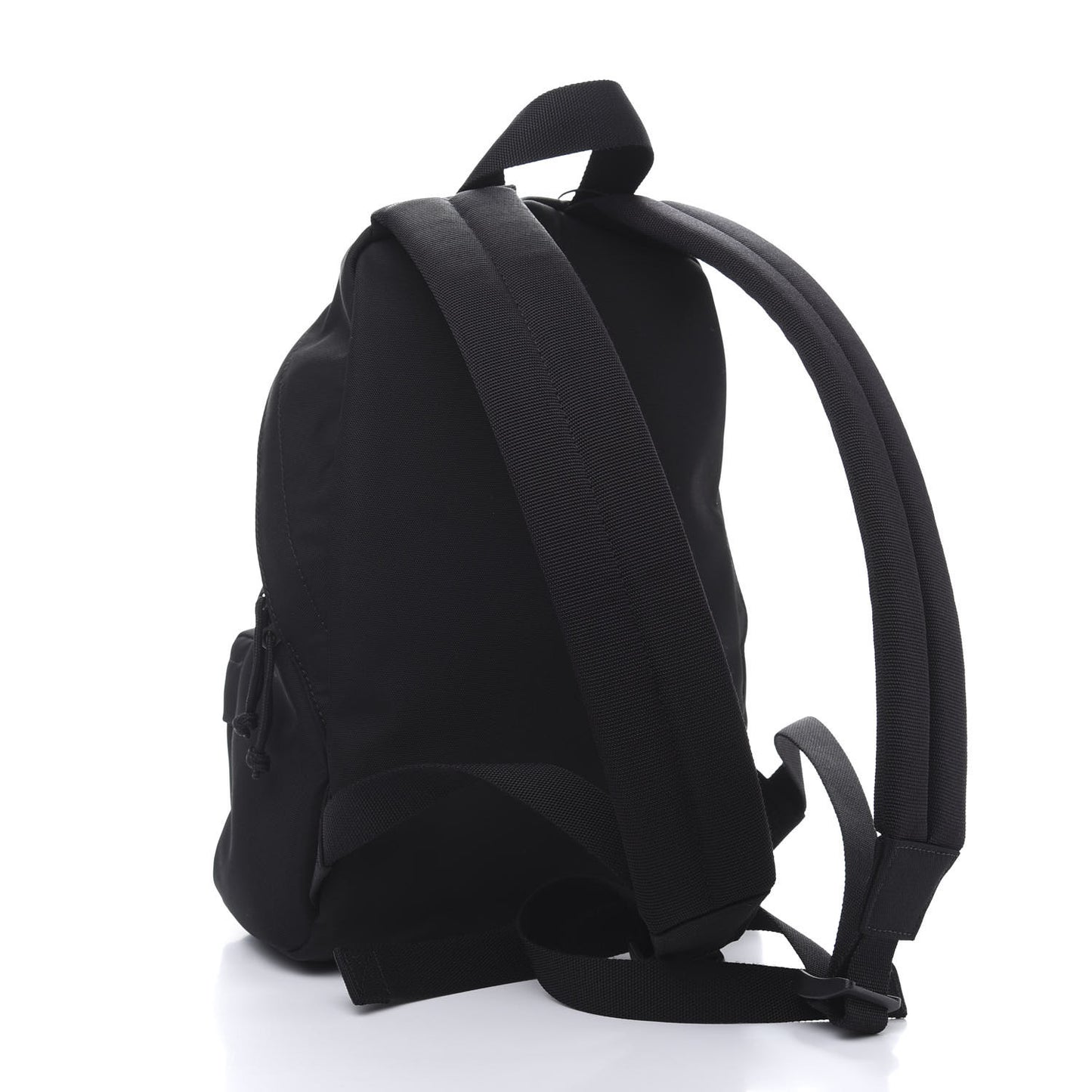 Nylon Embroidered You Are The World Explorer Backpack S Black