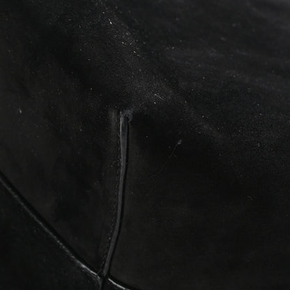The Row Suede Calfskin Medium N/S Park Tote Black 10 of 10