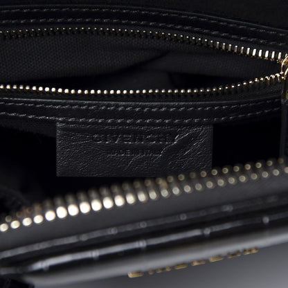 Givenchy Calfskin Crocodile Embossed Small Antigona Black 9 of 11