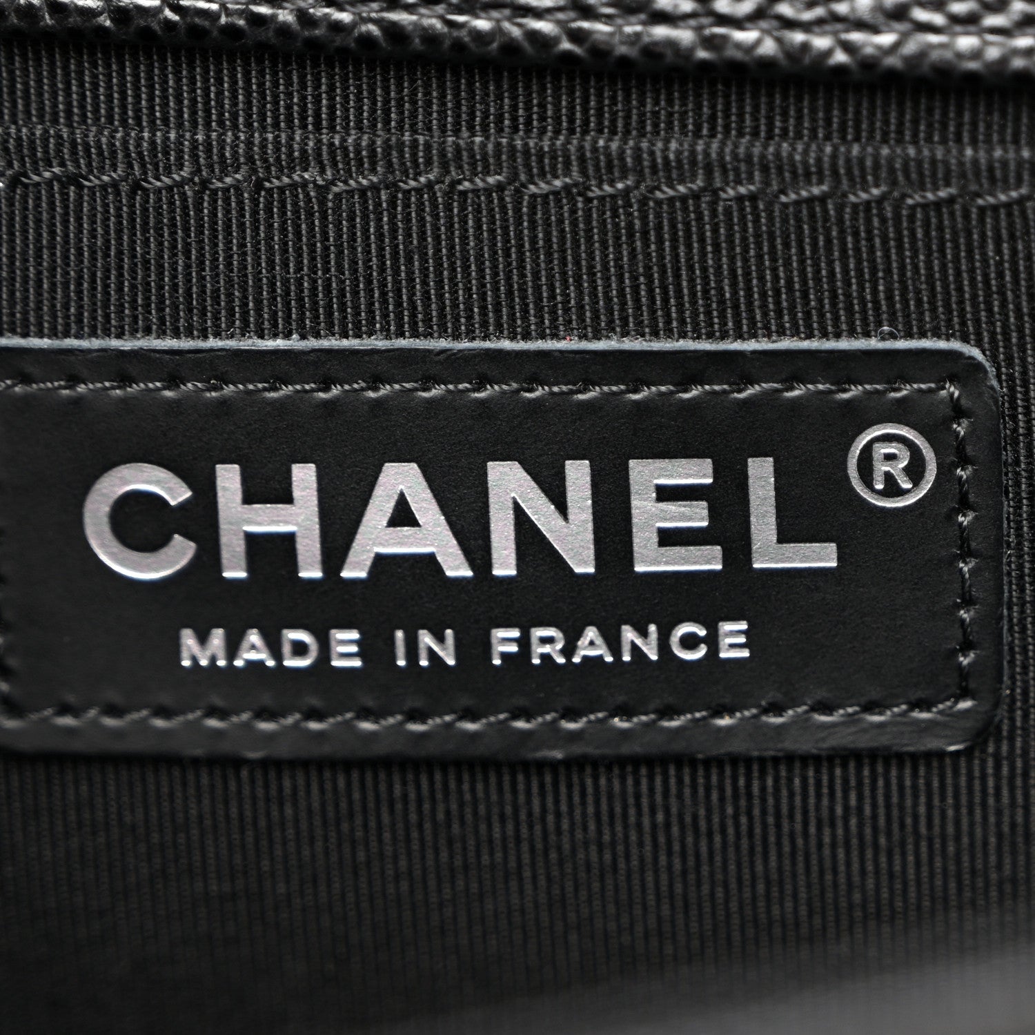 Chanel Caviar Quilted Medium Boy Flap Black 6 of 10