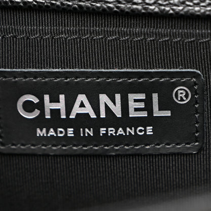 Chanel Caviar Quilted Medium Boy Flap Black 6 of 10