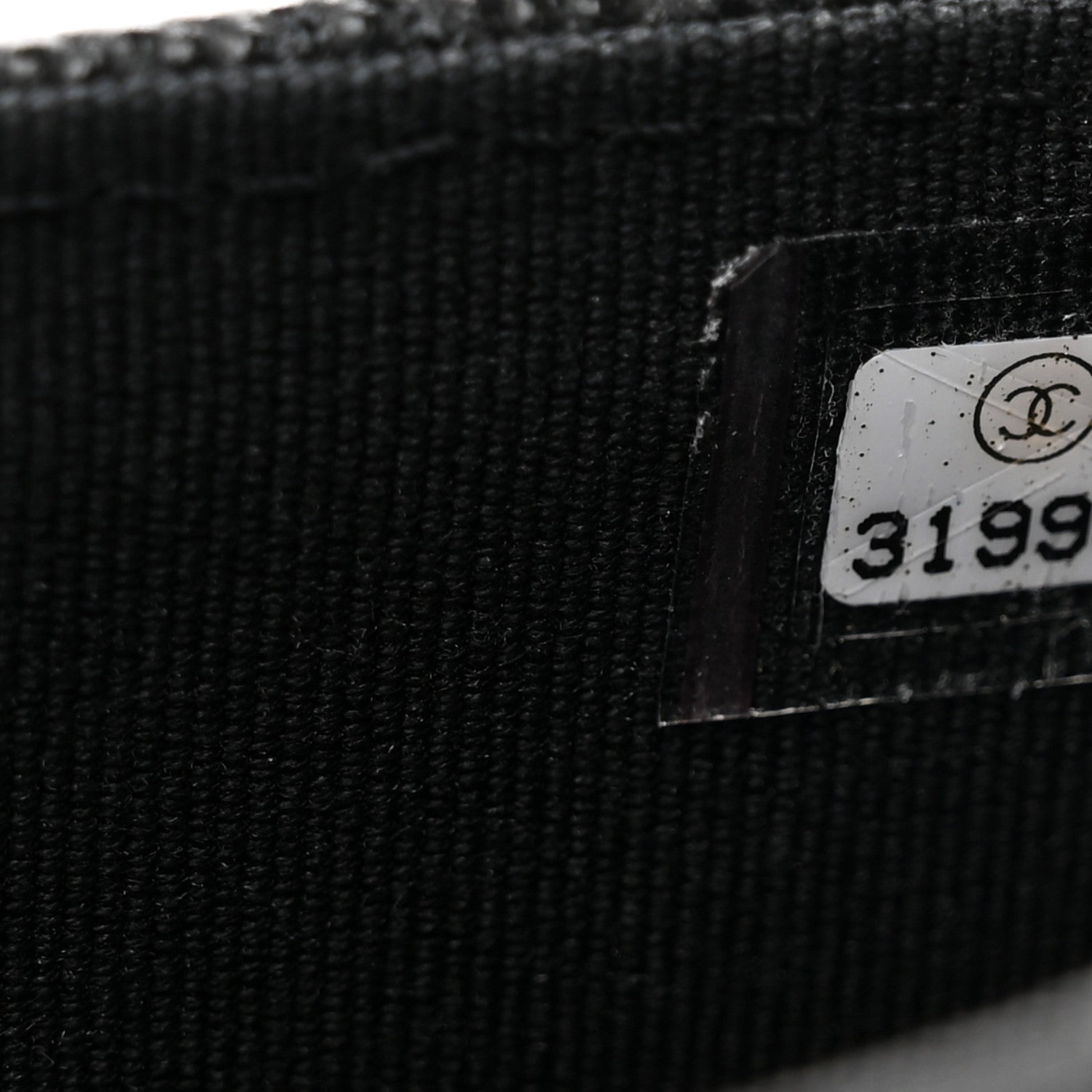 Chanel Caviar Quilted Crystal CC Large Gusset Flap Wallet Black 8 of 9