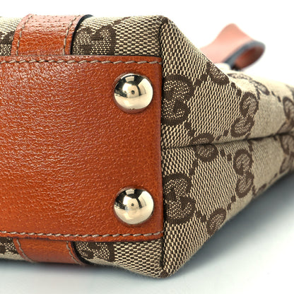 Gucci Monogram Small Abbey Tote Orange 9 of 11