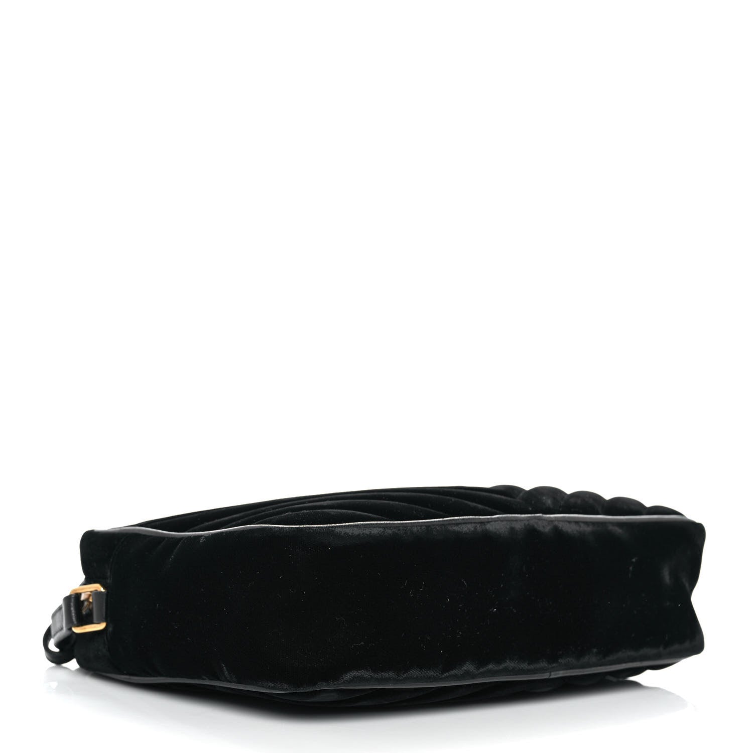 Saint Laurent Velvet Matelasse Monogram Lou Camera Bag Black 4 of 9