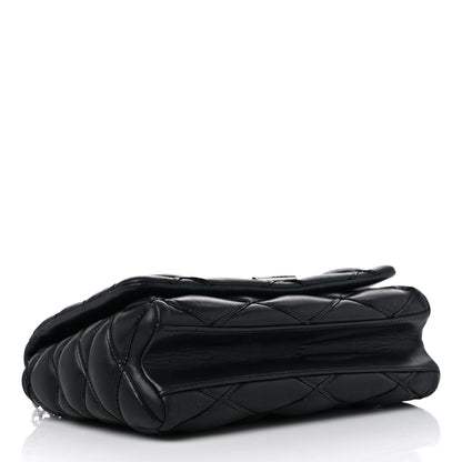 Louis Vuitton Lambskin Malletage GO-14 MM Black 4 of 14