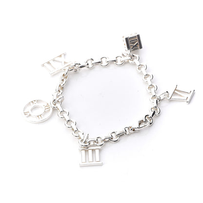 Tiffany Sterling Silver Atlas Charm Bracelet 3 of 5