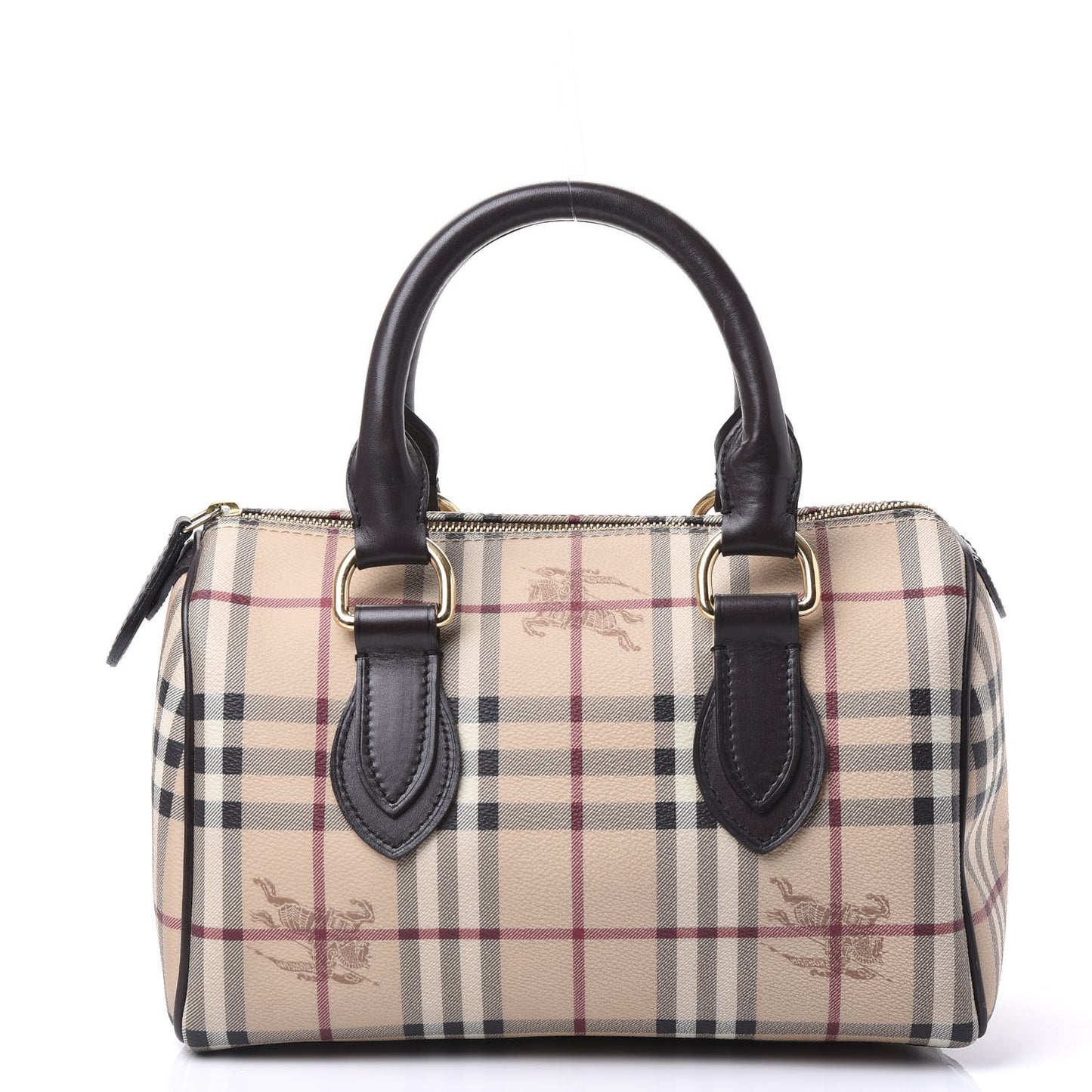 Haymarket Check Small Chester Bowling Bag Chocolate