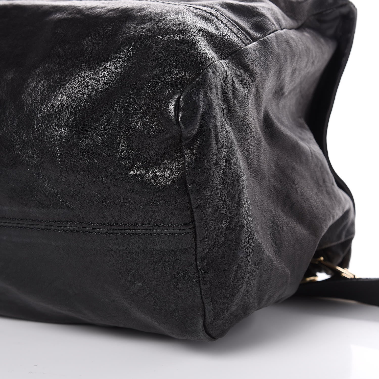 Givenchy Washed Lambskin Large Studded Pandora Black 9 of 10