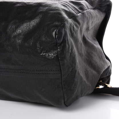 Givenchy Washed Lambskin Large Studded Pandora Black 9 of 10