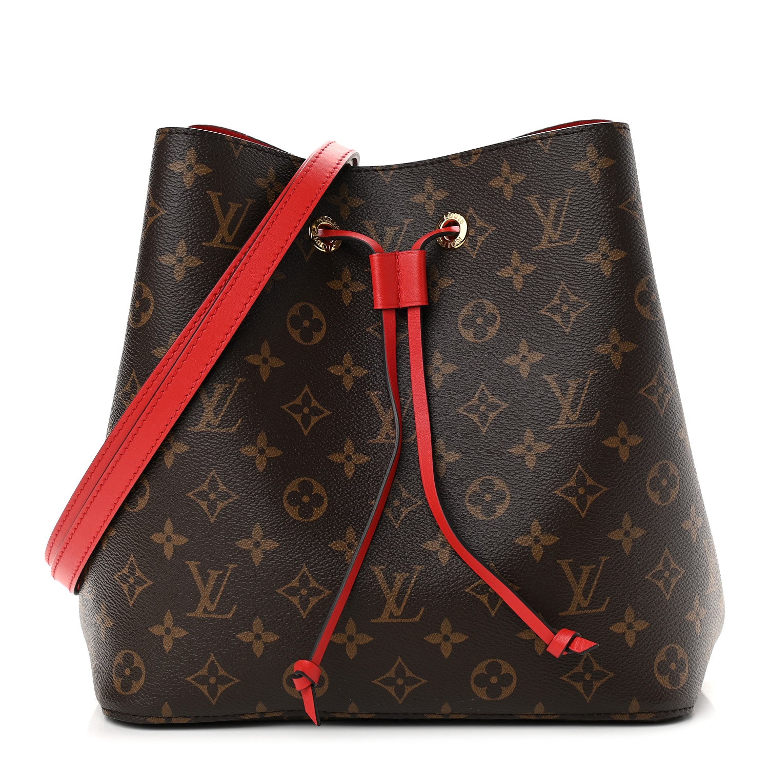 Louis Vuitton Monogram Neonoe MM Coquelicot 1 of 9