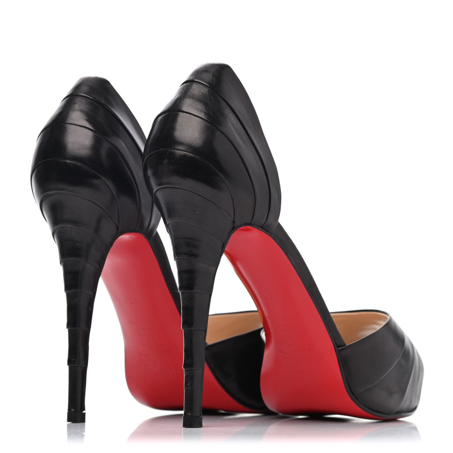 Nappa Armadillo 120 Pumps 40 Black