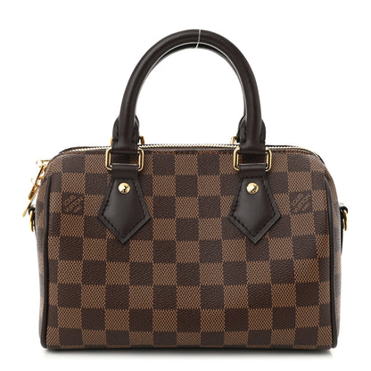 Louis Vuitton Damier Ebene Speedy Bandouliere 20 1 of 10