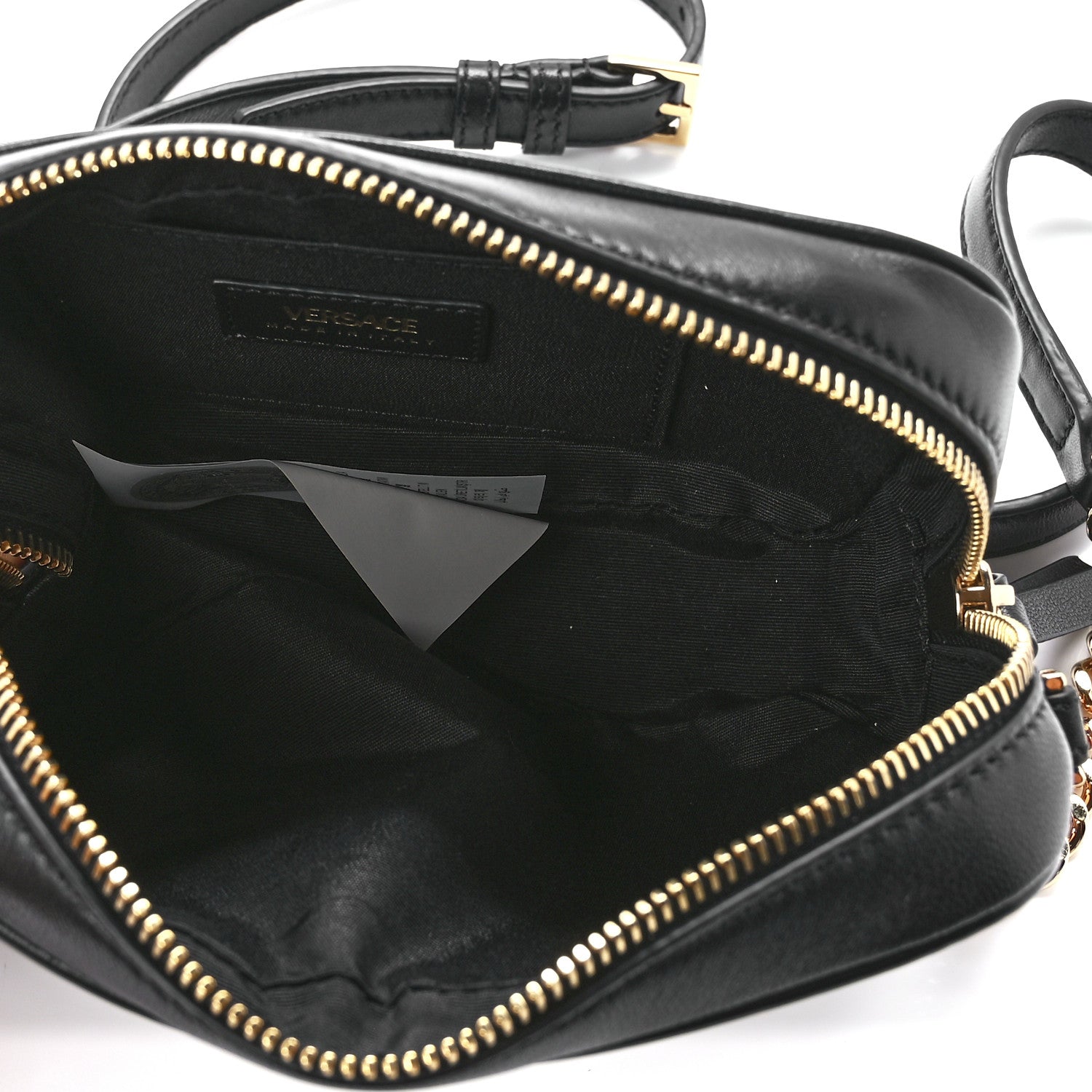 Versace Nappa Quilted Medusa Camera Bag Black 5 of 12