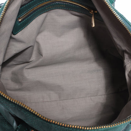 Marc Jacobs Leather Quilted Bruna Tote Teal 5 of 7
