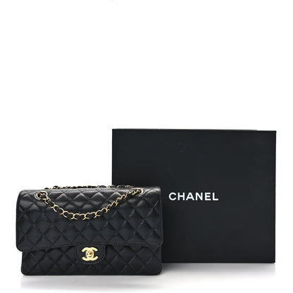 Chanel Caviar Quilted Medium Double Flap Black 13 of 13