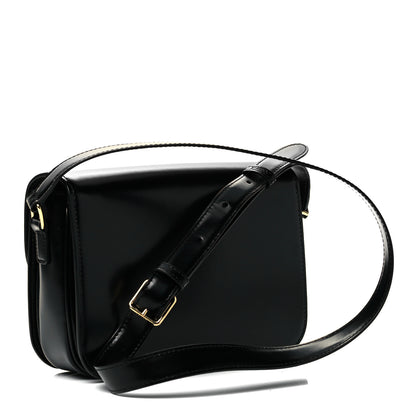 Celine Shiny Calfskin Medium Triomphe Black 3 of 8