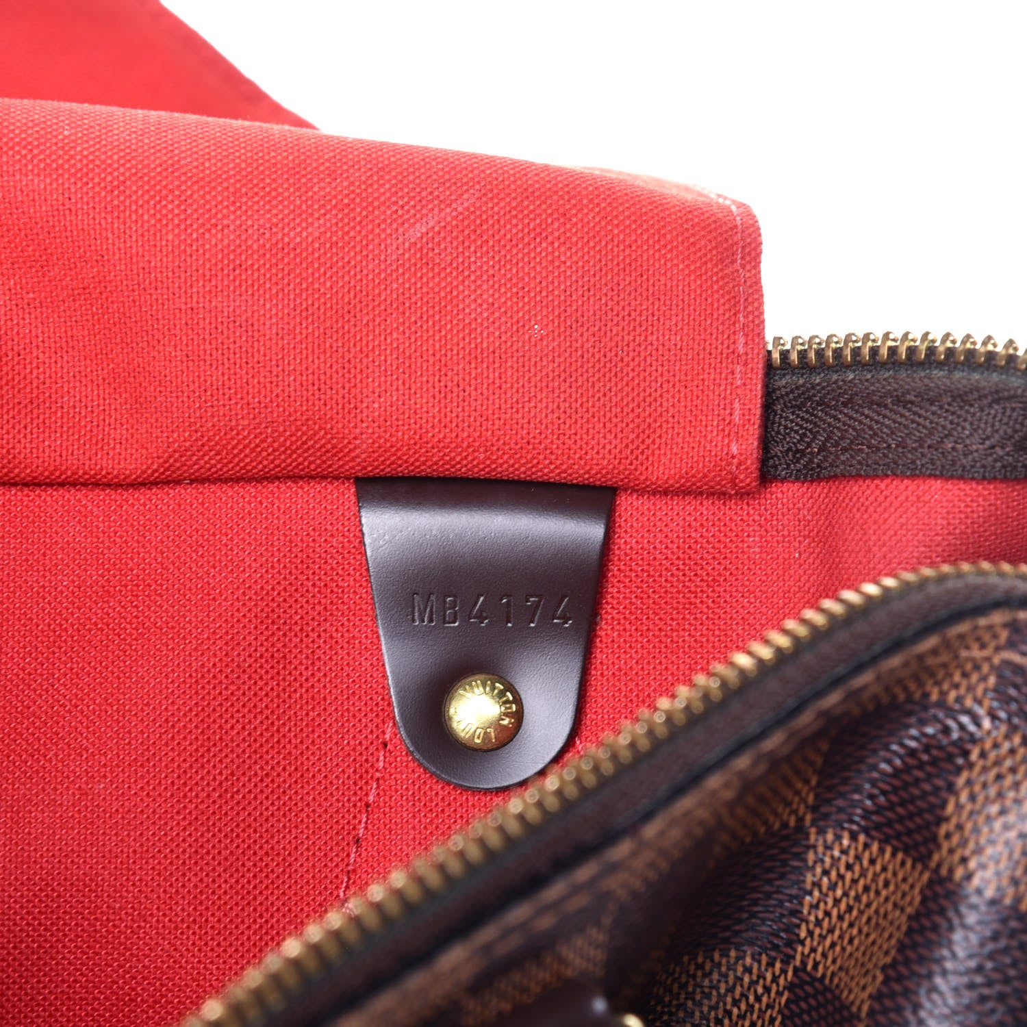 Louis Vuitton Damier Ebene Speedy 30 7 of 10