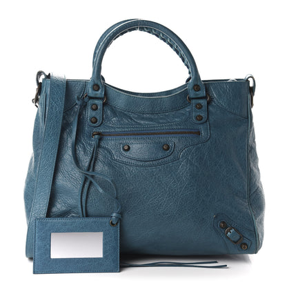 Balenciaga Agneau Classic Hardware Velo Lagon 1 of 10