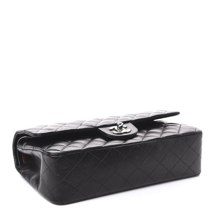 Chanel Lambskin Quilted Medium Double Flap Black 4 of 13