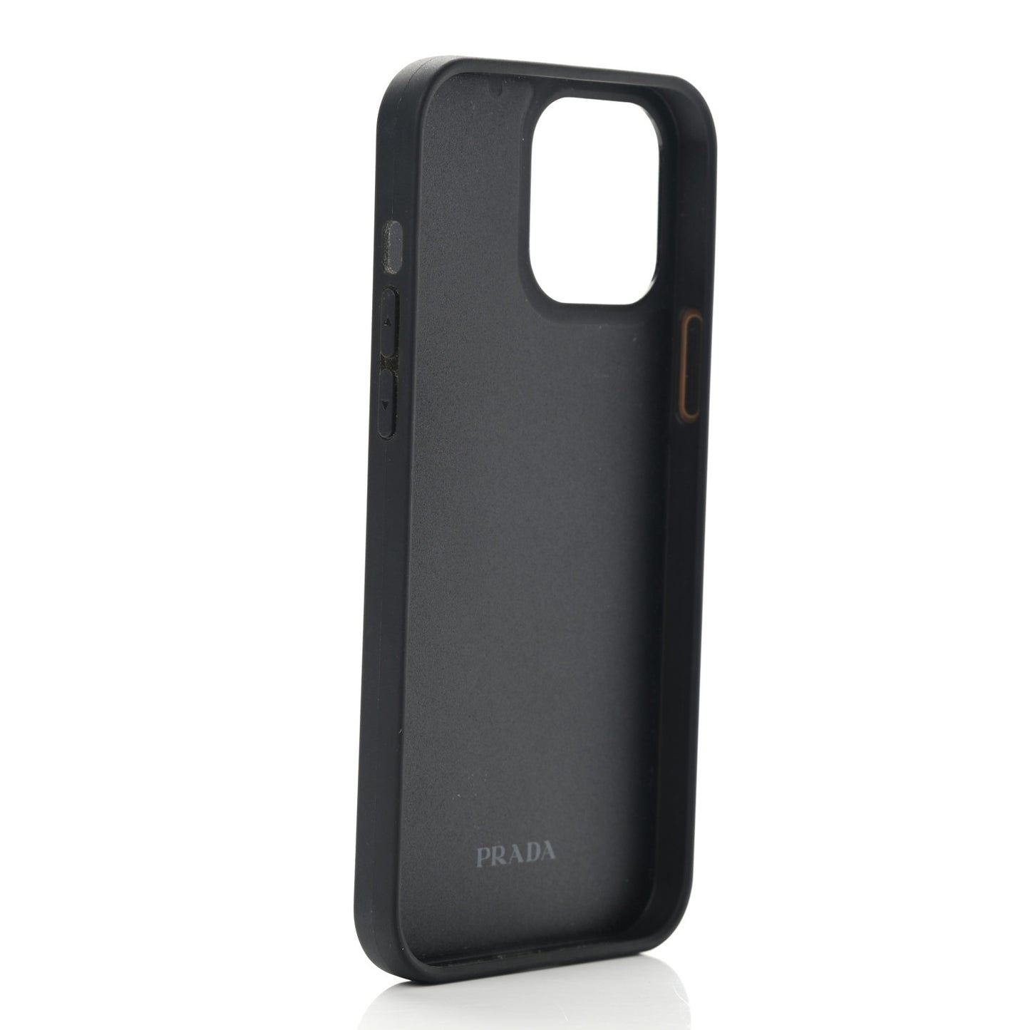 Saffiano Metal iPhone 13 Pro Max Case Black