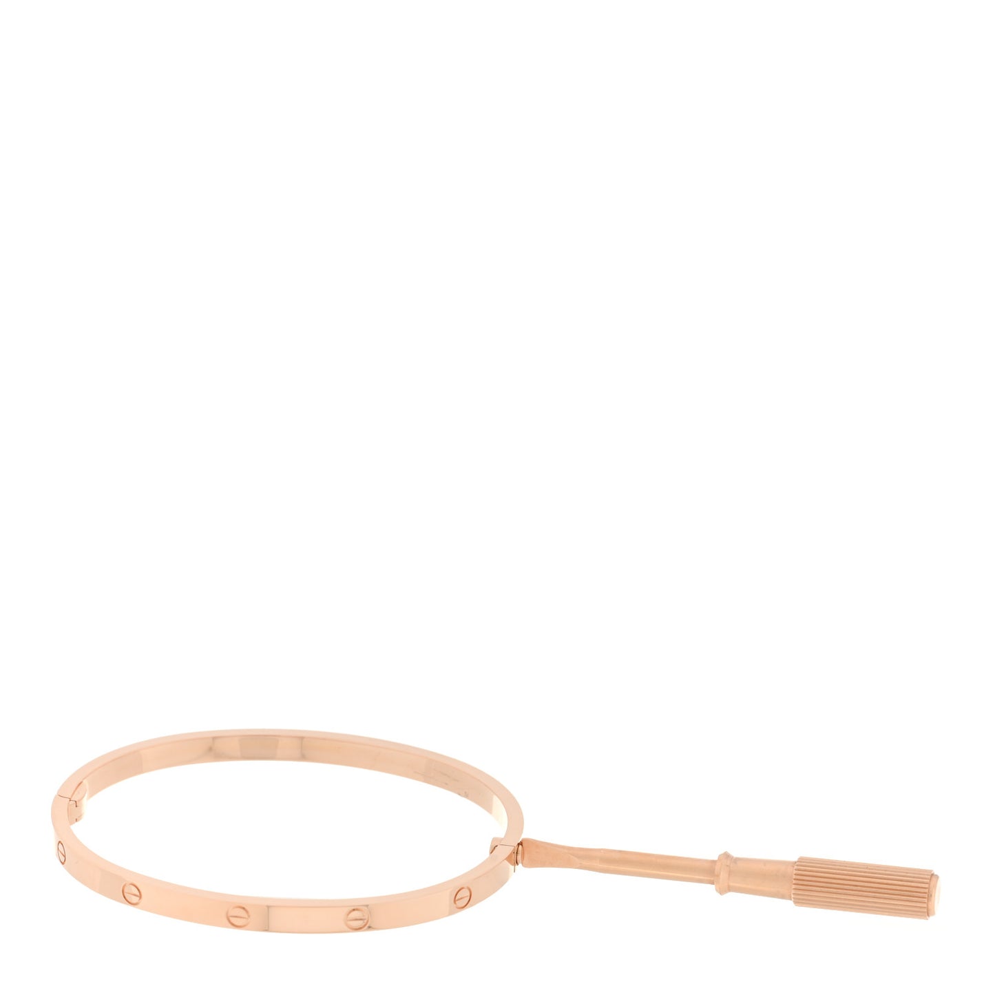 18K Pink Gold Small LOVE Bracelet 16